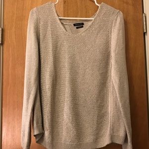Massimo Dutti open back knit sweater